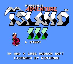 (U) Hudson's Adventure Island III